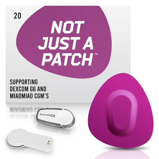 Not Just a Patch Dexcom G6 Patches - Black 20pk
