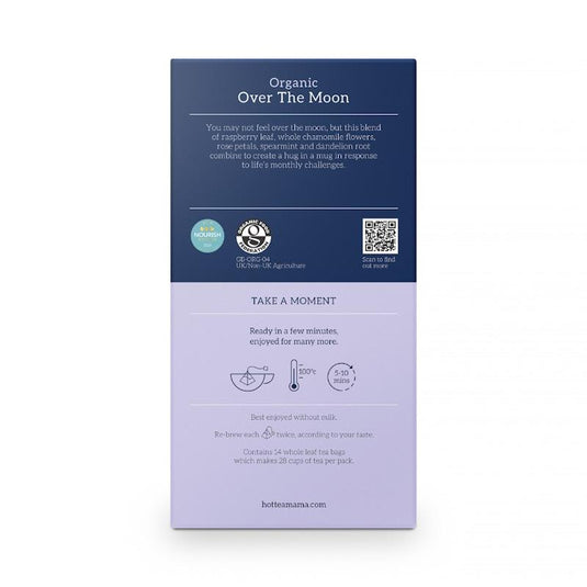 HOTTEA MAMA Organic Over The Moon - Period Support Herbal Blend 1Pack