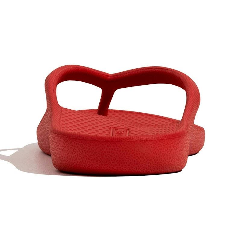 Load image into Gallery viewer, Archline Orthotic Foam Thongs Arch Support Flip Flops Orthopedic Rebound - Red Euro Size 46
