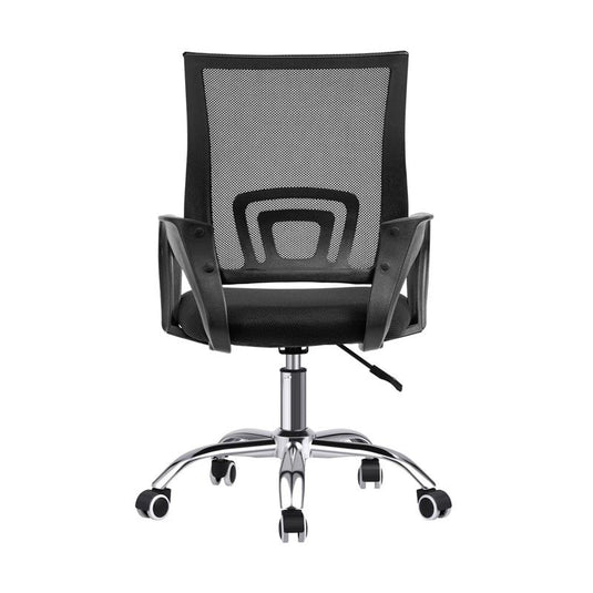 Oikiture Office Gaming Computer Mesh Chair Executive Foam Seat Black