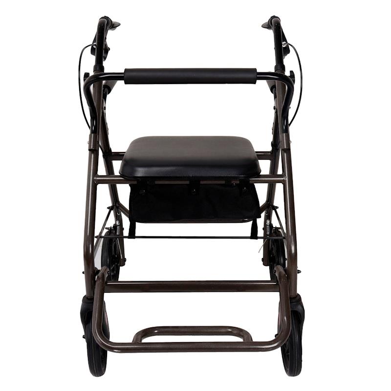 Load image into Gallery viewer, Orthonica Aluminum Rollator Walker Grey
