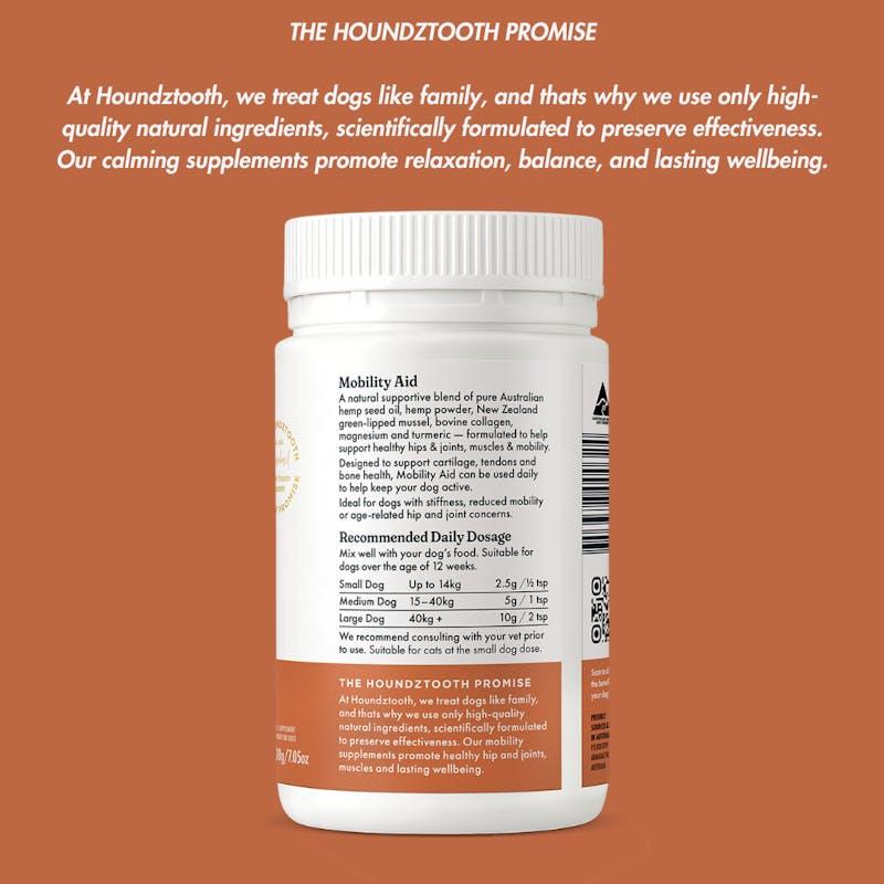 Load image into Gallery viewer, HOUNDZTOOTH Hemp Mobility Aid Health Supplement for Dogs 200g
