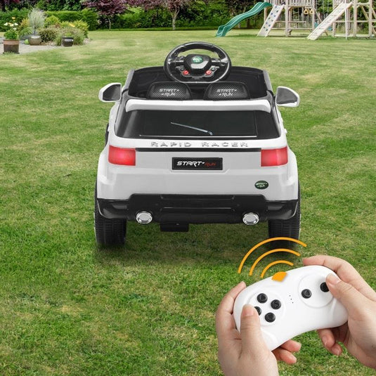 Mazam Kids Ride On Car 12V Electric Remote Vehicle Toy Car White