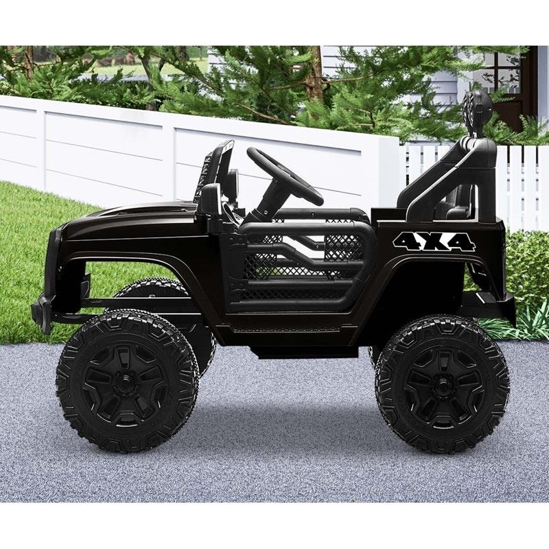 Load image into Gallery viewer, Mazam Kids Ride On Car 12V Electric Jeep Remote Vehicle Toy Car Black
