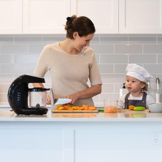 Kiddo Kitchen KiddoKook Pro Baby Food Maker Black