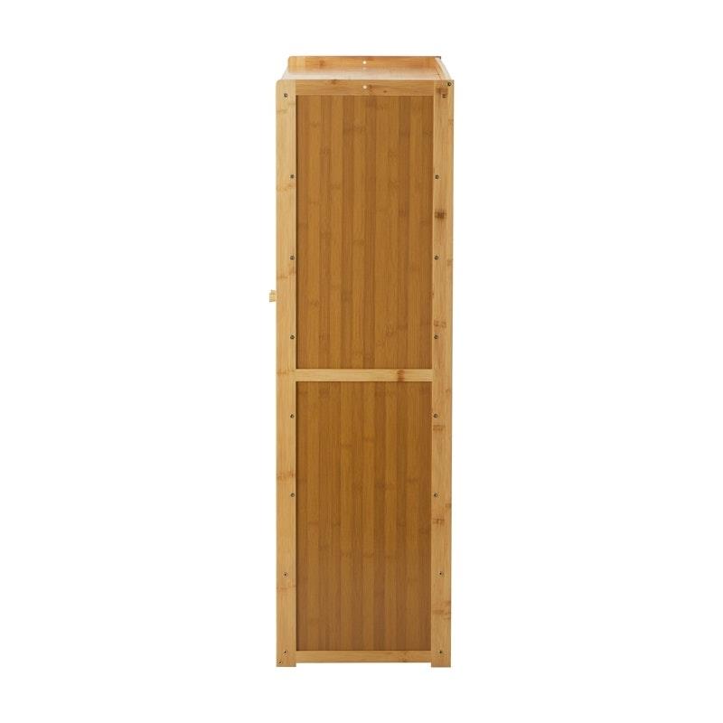Load image into Gallery viewer, Oikiture Shoe Storage Cabinet Shoes Rack Organiser 7 Tier Shelf Rattan Brown
