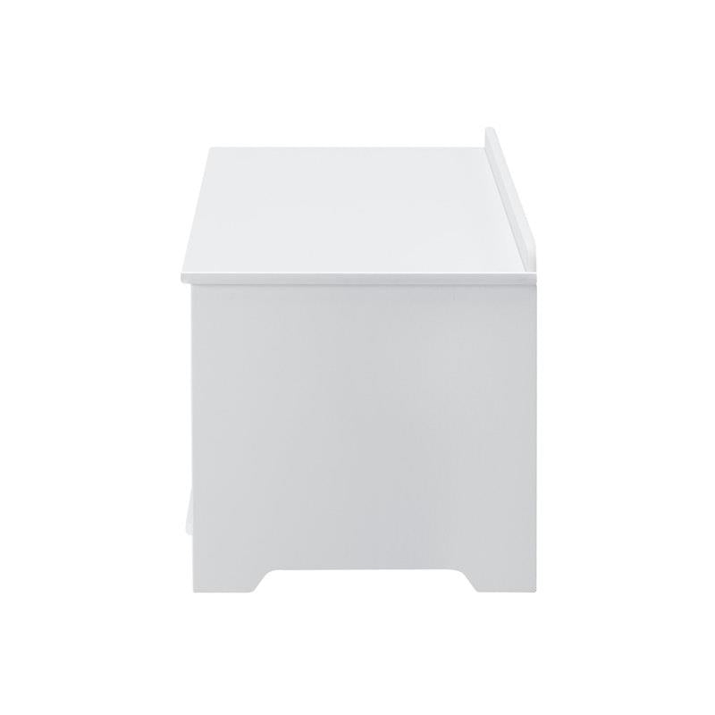 Load image into Gallery viewer, Oikiture Kids Toy Box Chest Storage Box Children Room Organiser Seating Bench White
