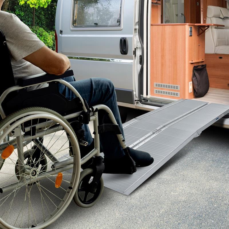 Load image into Gallery viewer, Kartrite Aluminium Portable Wheelchair Ramp R02 5 Feet
