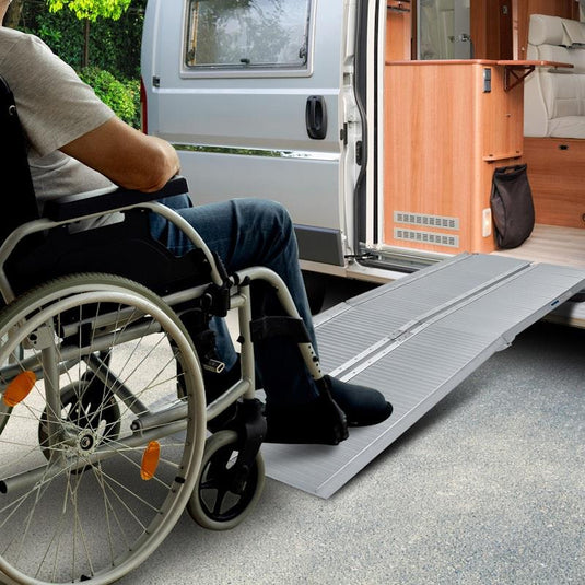 Kartrite Aluminium Portable Wheelchair Ramp R02 5 Feet