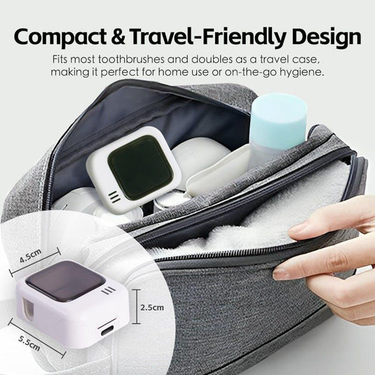 Remology Rechargeable UV Toothbrush Sterilizer Pack