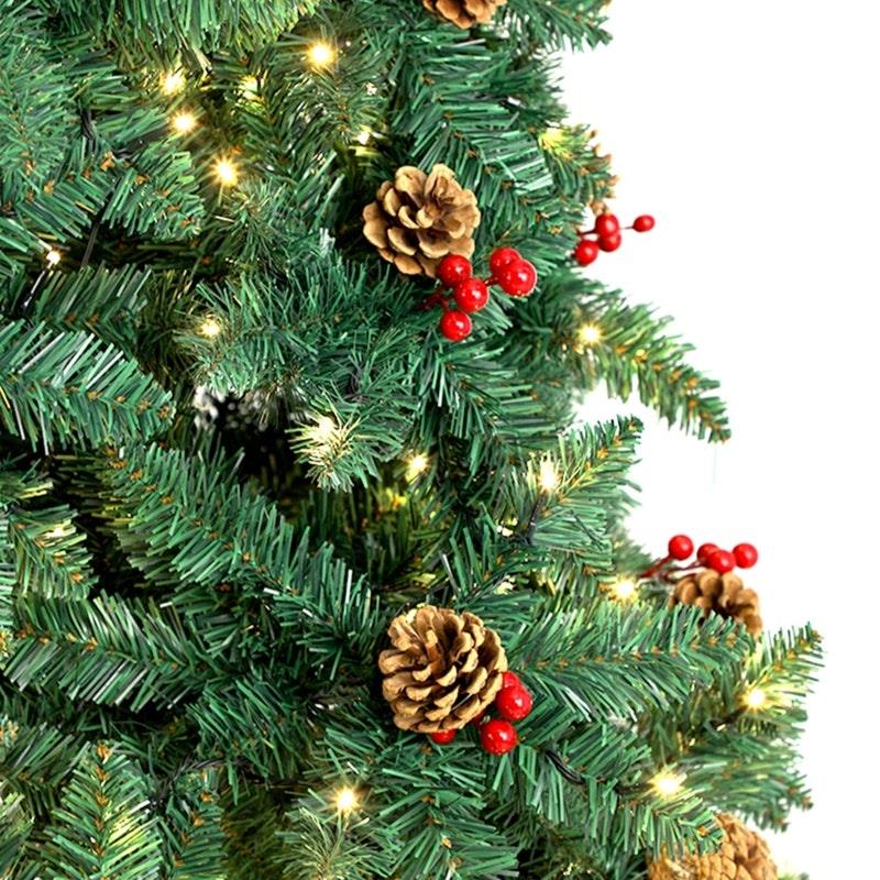 Load image into Gallery viewer, Tinseltown LED Christmas Tree 1.8M Xmas Trees Decorations Green with Ornaments 6 Feet
