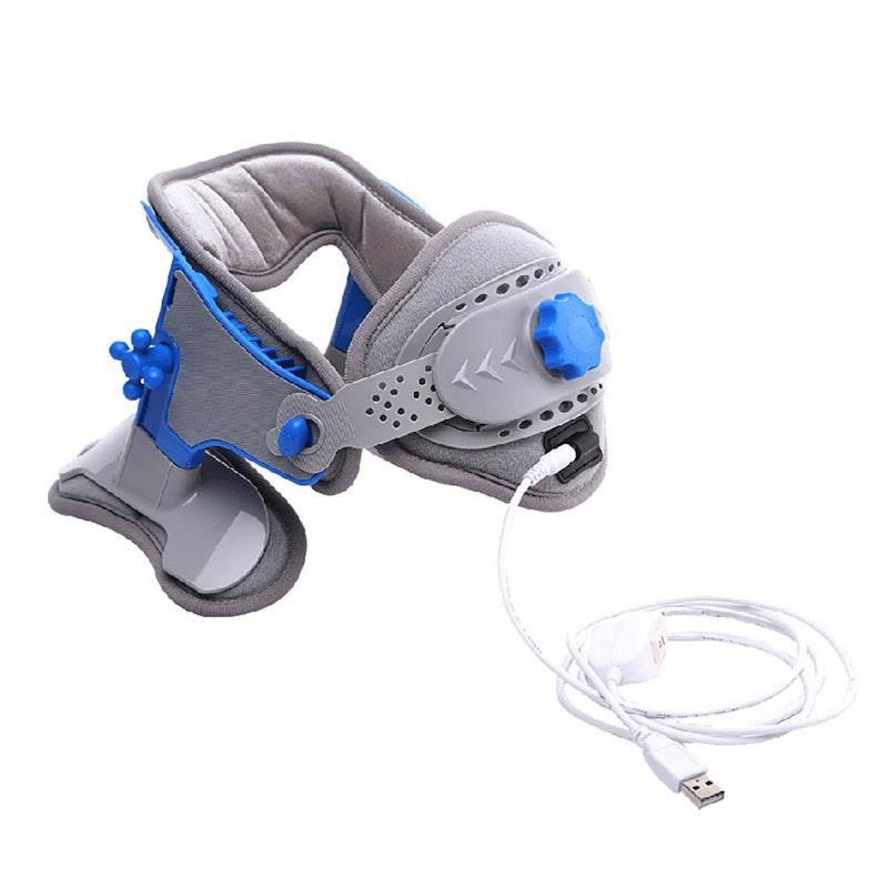 Load image into Gallery viewer, Caremax Thermal Cervical Collar Traction Brace - Adjustable with Heat Pad 1Unit
