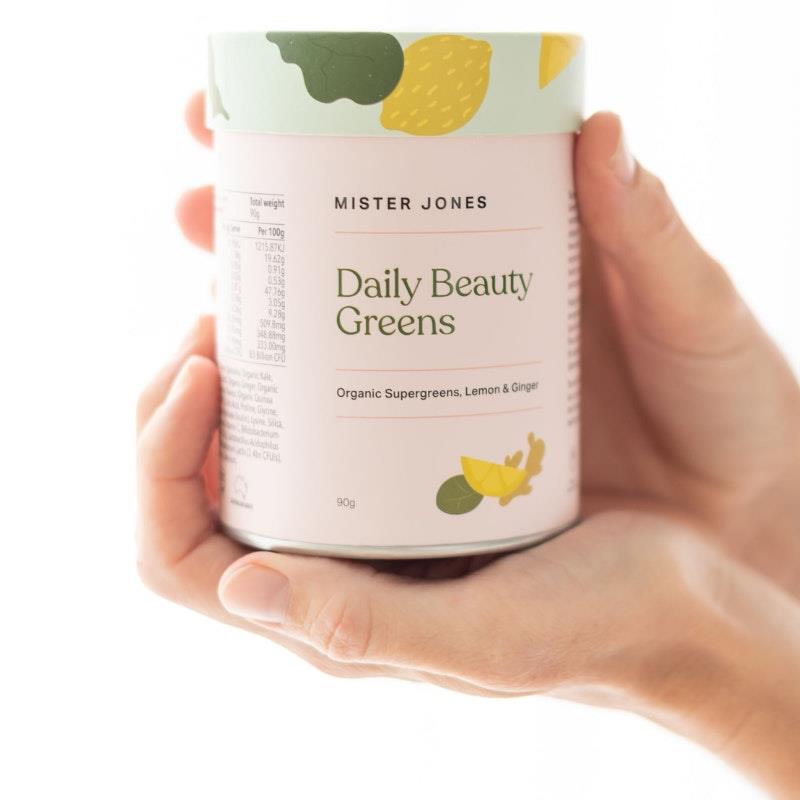 Load image into Gallery viewer, Mister Jones Daily Beauty Greens Medium 90g
