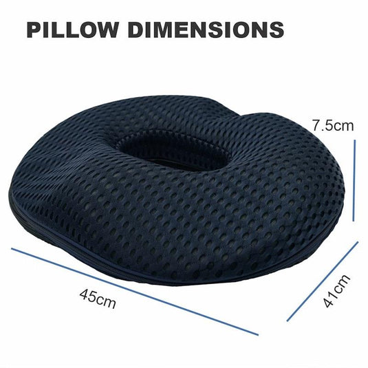 BodyAssist Womens Donut Seat Pillow & Large Hot/Cold Gel Pack One Size