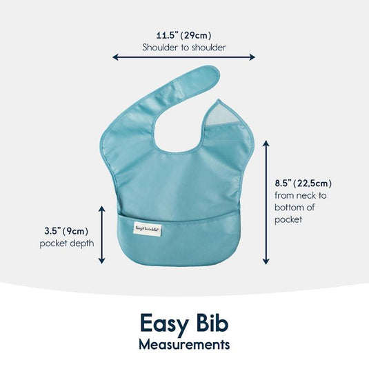 Tiny Twinkle - Mess-proof Easy Bib 5 Pack Boy Set 1