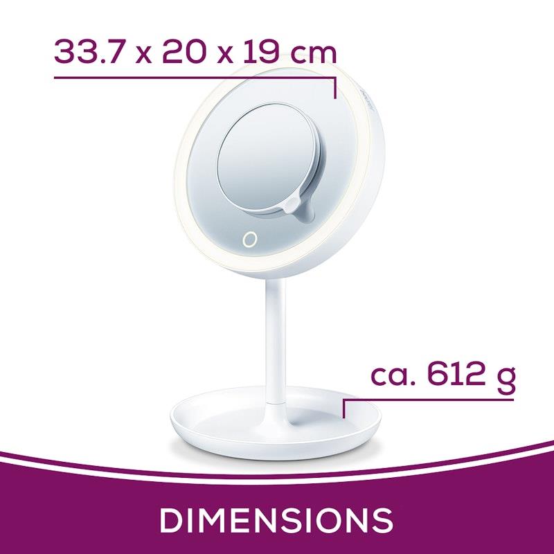 Load image into Gallery viewer, Beurer BS45 Illuminated Cosmetic Mirror 1unit
