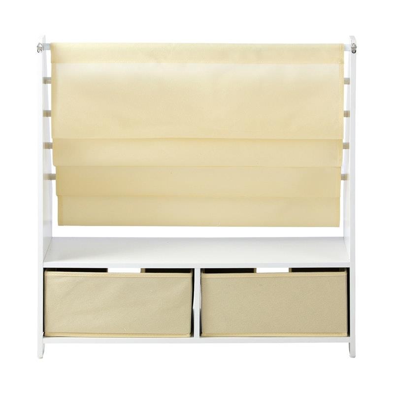Load image into Gallery viewer, Oikiture Kids Bookshelf Bookcase Children Toys Storage Shelf Rack DIY Organiser Beige
