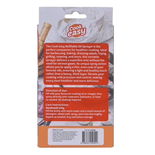 Cook Easy 200ml Refillable Oil Spray Bottles 2Pack