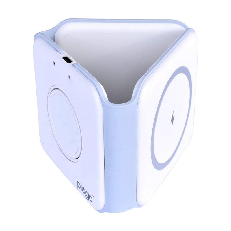 Load image into Gallery viewer, PLUGD 3 in 1 Wireless Charging Foldable Station for Apple Mag Safe 1 Piece
