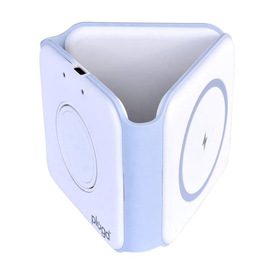 PLUGD 3 in 1 Wireless Charging Foldable Station for Apple Mag Safe 1 Piece