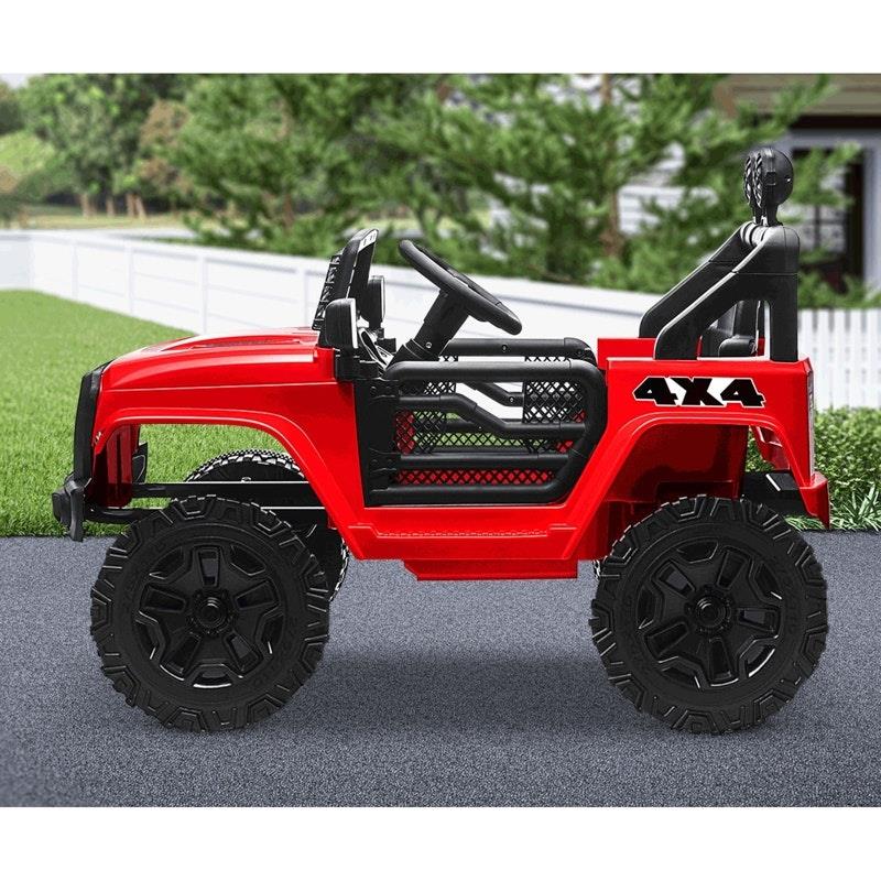 Load image into Gallery viewer, Mazam Ride On Car Electric Jeep Toy Remote Car MP3 LED lights 12V Red
