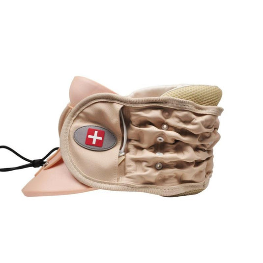 Caremax Cervical Collar Air Traction Neck Brace Belt with Pump 1Unit