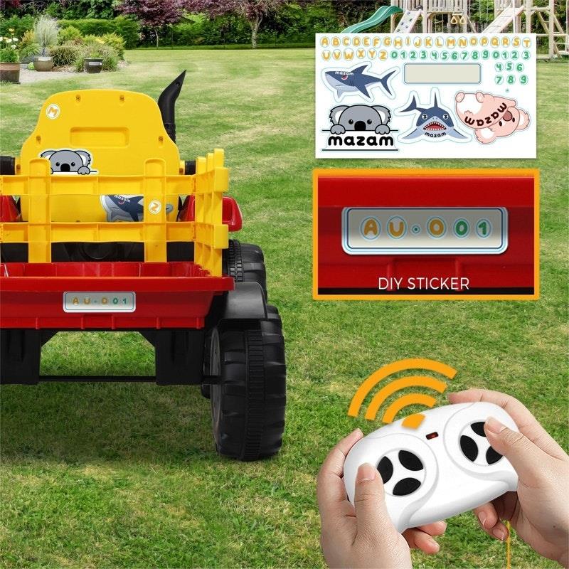 Load image into Gallery viewer, Mazam XL Ride On Tractor 12V Kids Electric Vehicle Remote Control Red
