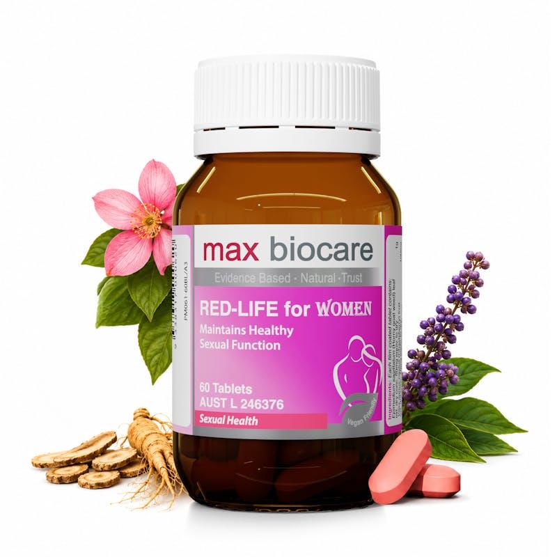 Load image into Gallery viewer, Max Biocare RED-LIFE for Women 3Pack
