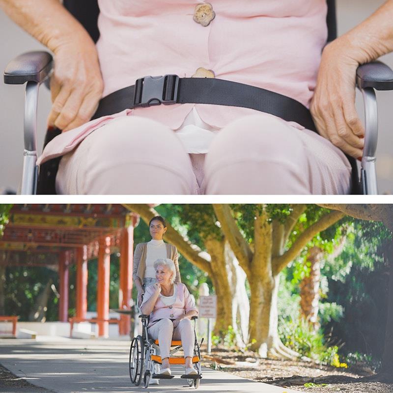Load image into Gallery viewer, Equipmed 20 Inch Folding Aluminium Wheelchair Orange
