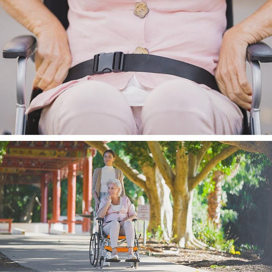 Equipmed 20 Inch Folding Aluminium Wheelchair Orange