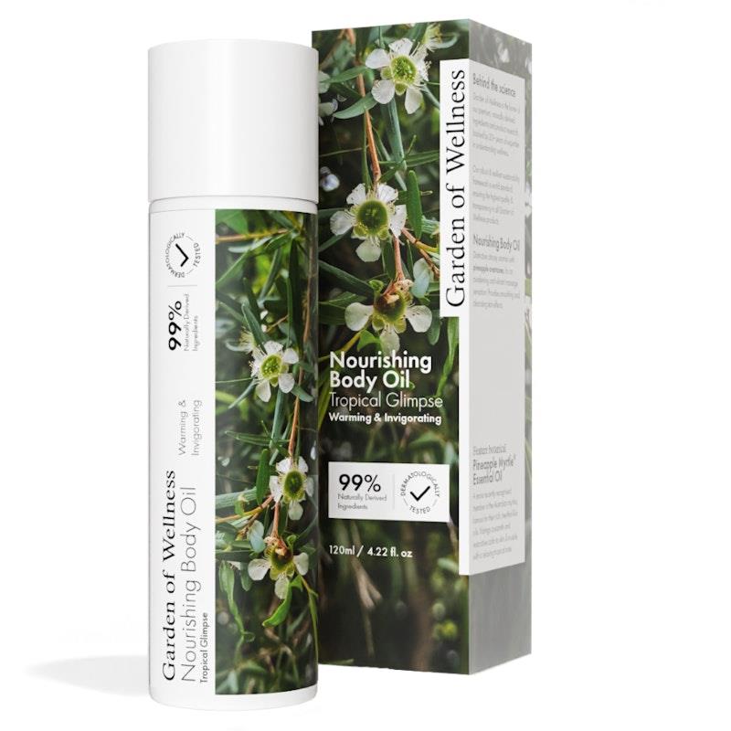 Load image into Gallery viewer, Garden of Wellness Nourishing Body Oil Tropical Glimpse 120ml
