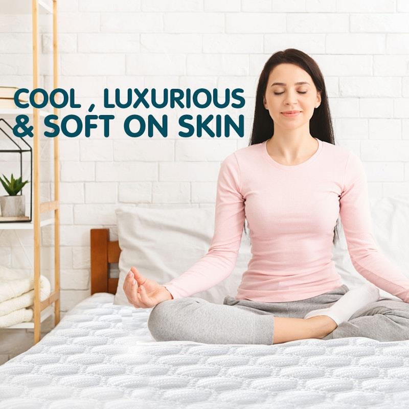 Load image into Gallery viewer, Laura Hill Coolmax Mattress Protector Queen
