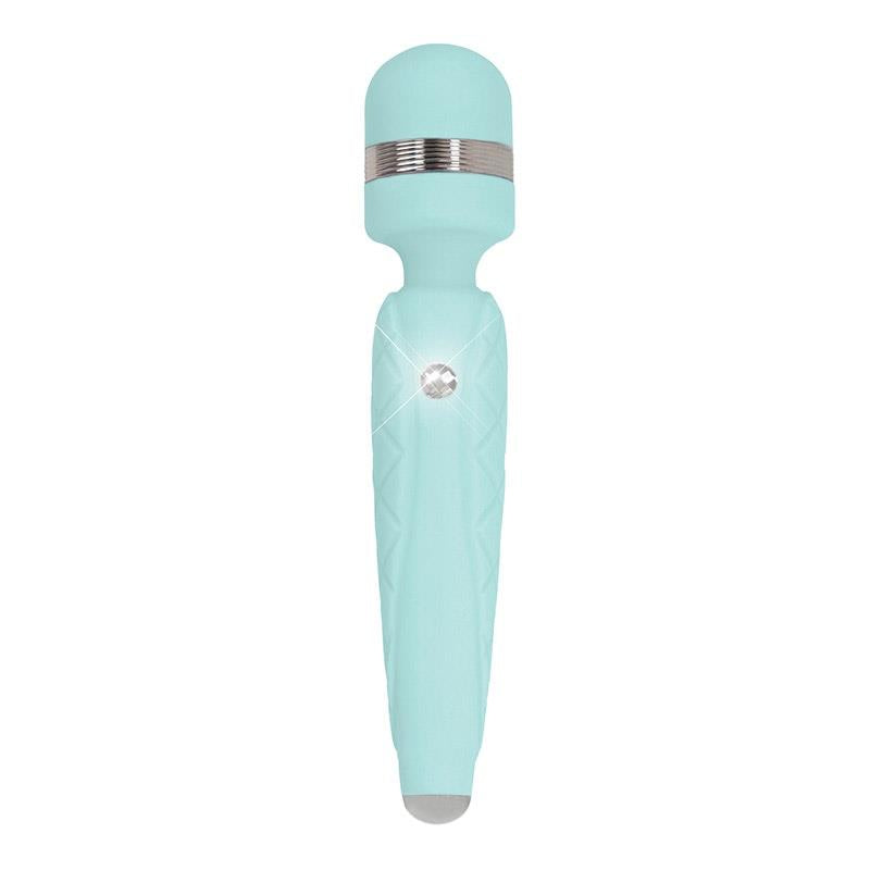 Load image into Gallery viewer, BMS Factory Pillow Talk Cheeky Wand Teal
