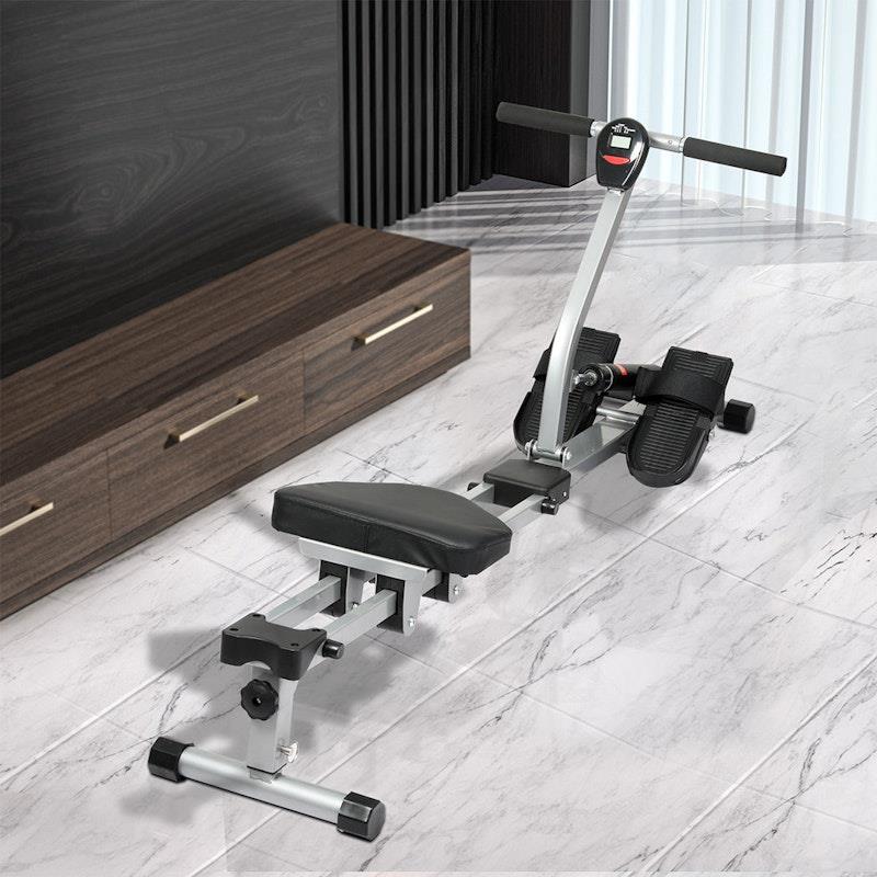 Load image into Gallery viewer, Centra Hydraulic Rowing Machine 12 Levels Resistance Cardio Exercise Fit Home One Size
