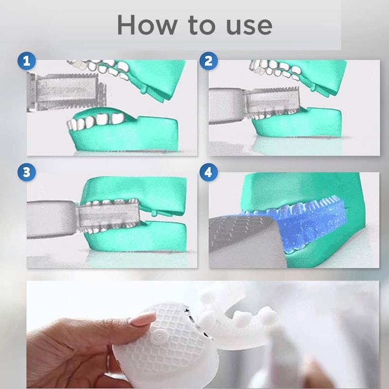 Load image into Gallery viewer, Caremax Ultrasonic Rechargeable 360 degree Portable Tooth Brush 1Unit
