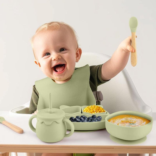 Zoe Sage Silicone Baby Feeding Set 11pc Bundle Kokoda