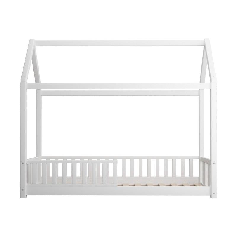 Load image into Gallery viewer, Oikiture Bed Frame Kids Wooden Timber House Frame Single
