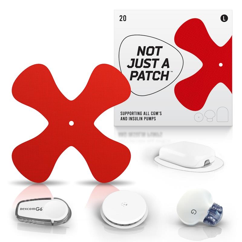 Load image into Gallery viewer, Not Just a Patch CGM Patches for Libre, Dexcom and Medtronic - X-Patch 20pk
