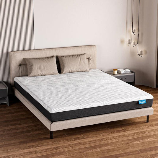 DreamZ Mattress Gel Memory Breathable Mattress 20cm High Density Sponge Double