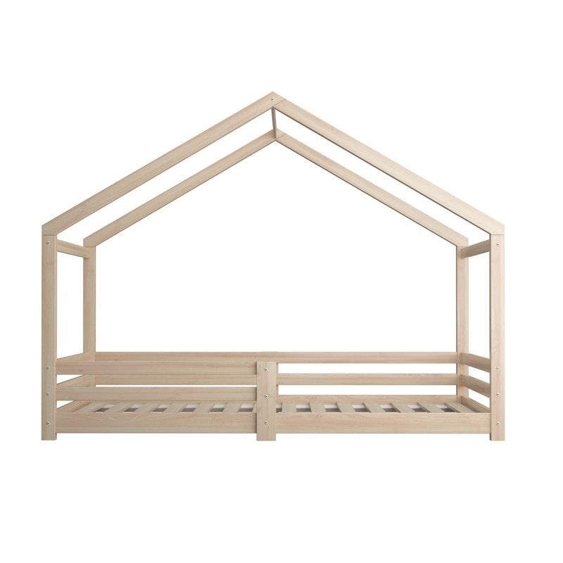 Load image into Gallery viewer, Oikiture Bed Frame Wooden Timber House Frame Single

