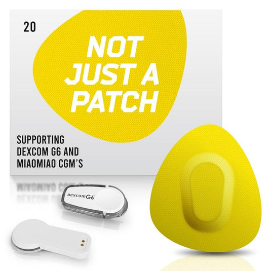 Not Just a Patch Dexcom G6 Patches - Black 20pk