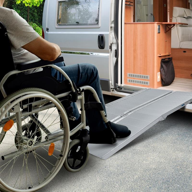 Load image into Gallery viewer, Kartrite Aluminium Portable Wheelchair Ramp R02 4 Feet
