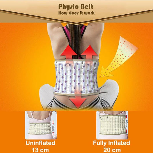 Caremax Decompression AirTraction Back Support Belt 1Unit