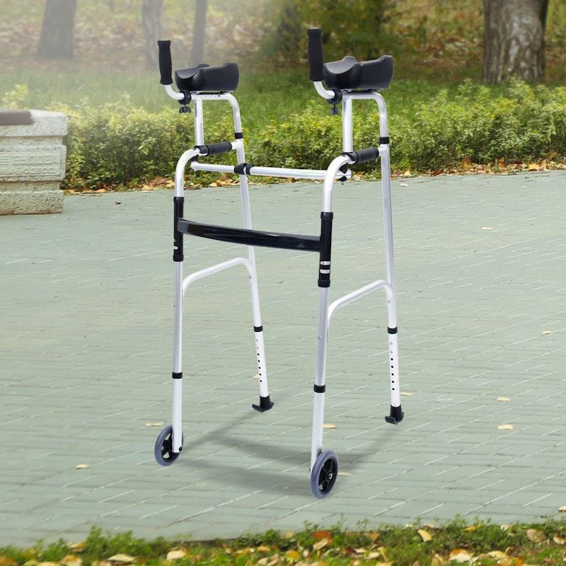 Load image into Gallery viewer, Orthonica Aluminium Forearm Walking Mobility Aid Walker
