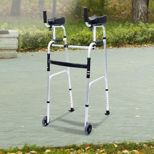 Orthonica Aluminium Forearm Walking Mobility Aid Walker