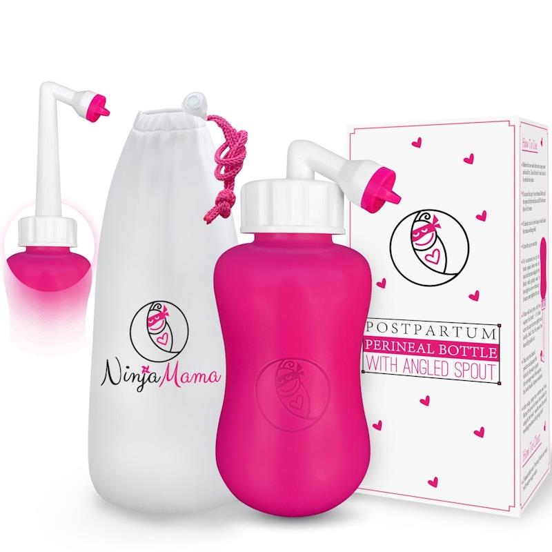 Load image into Gallery viewer, Ninja Mama Peri Bottle and Perineal Ice/Heat Pack Bundle
