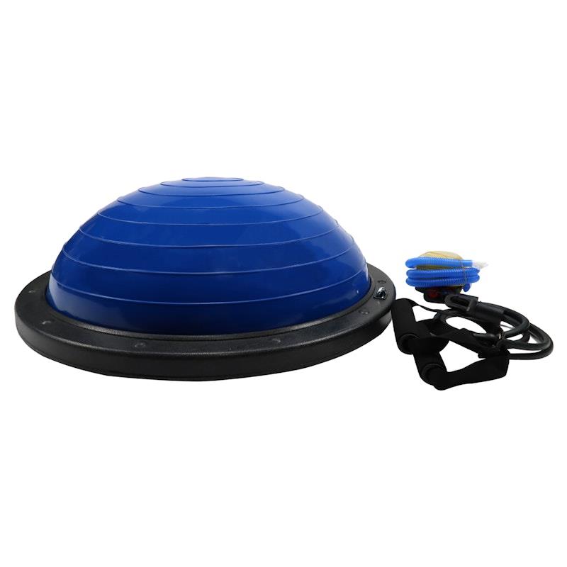 Load image into Gallery viewer, Powertrain Fitness Yoga Ball Home Gym Workout Balance Trainer Blue

