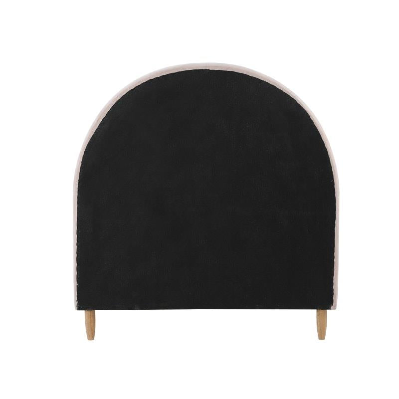 Load image into Gallery viewer, Oikiture Bed Frame Single Size Rainbow Kids Bed Frame Velvet Pink
