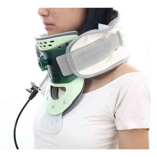 Caremax Cervical Collar Air Traction Belt with Adjustable Front Support 1Unit