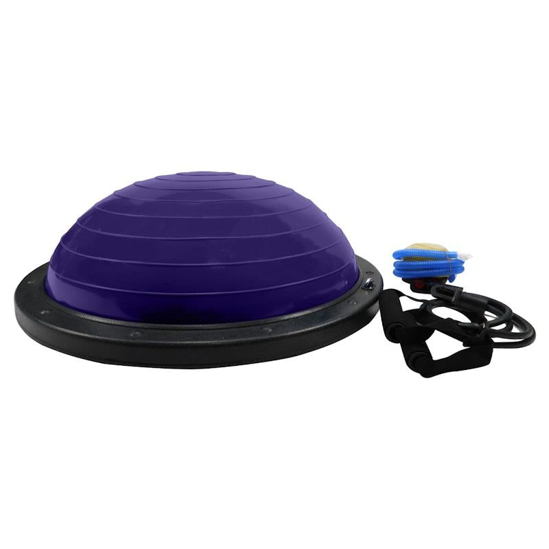 Load image into Gallery viewer, Powertrain Fitness Yoga Ball Home Gym Workout Balance Trainer Purple
